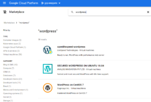 Transfer copy of WordPress website to Google Cloud